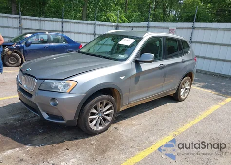 2013 BMW X3 xDrive28I from USA, damaged, VIN 5UXWX9C50D0A17020